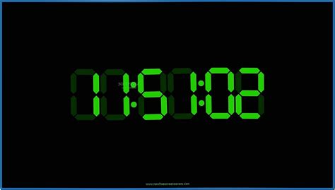 Download Digital Clock Screensaver for Linux - Free and Beautiful ...