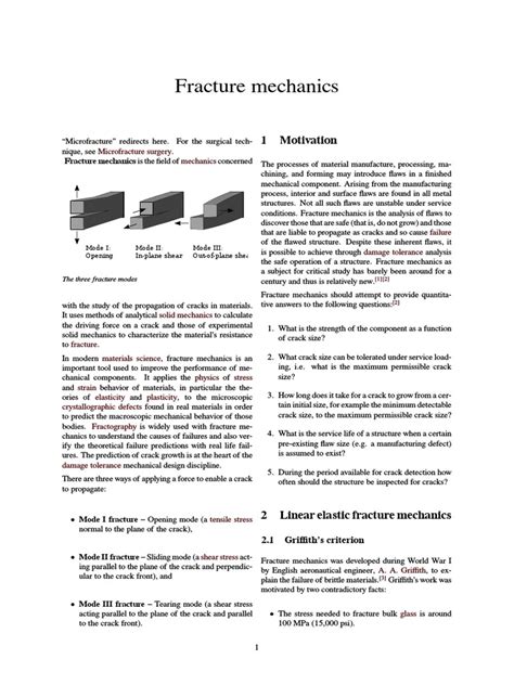 Fracture Mechanics en | PDF | Fracture Mechanics | Fracture