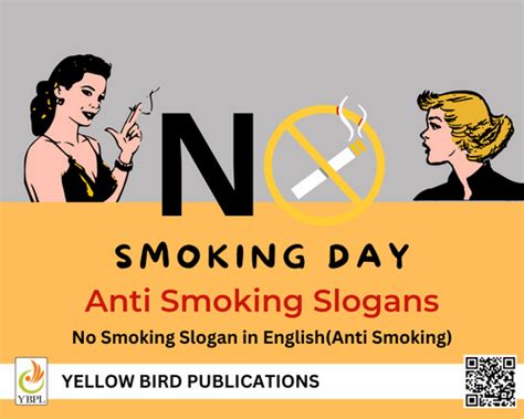 Unique and Catchy Slogans on No Smoking Anti Smoking Slogans - Yellow Bird Publications