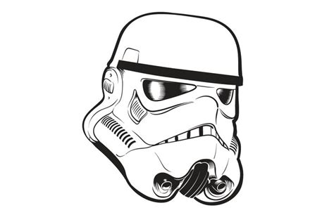 Stormtrooper Helmet Vector - ClipArt Best