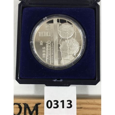 1985 MEXICAN 100 PESOS - SILVER PROOF COIN