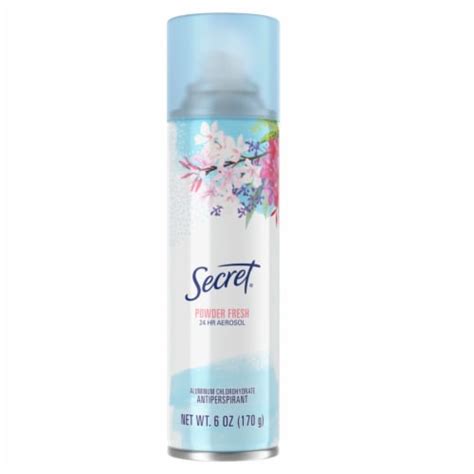 Secret® Powder Fresh Aerosol Antiperspirant Deodorant, 6 oz - Kroger