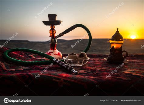 Hookah Hot Coals Shisha Bowl Making Clouds Steam Desert Outdoor Stock ...