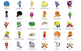 Rainbow Brite character board | Rainbow Brite | Pinterest | Rainbow brite, Rainbows and Characters