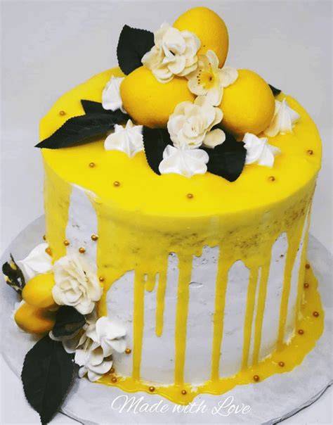 Lemon Slice Birthday Cake Ideas Images (Pictures)