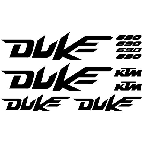 Wallstickers folies : Ktm 690 duke Decal Stickers kit