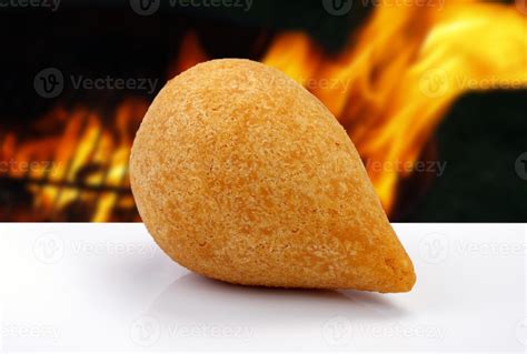 Coxinha of chicken, Brazilian snack 3114877 Stock Photo at Vecteezy