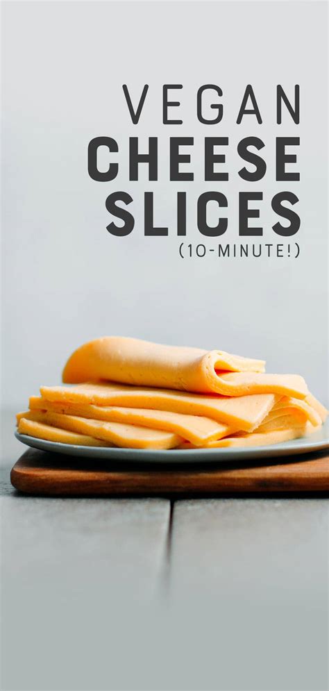 Vegan Cheese Slices (10-Minute!) - Full of Plants