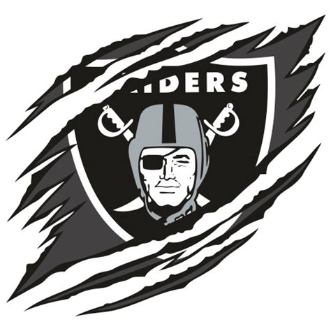 Ripped Oakland Raiders Logo Svg | Oakland Raiders Logo Svg | Ripped ...