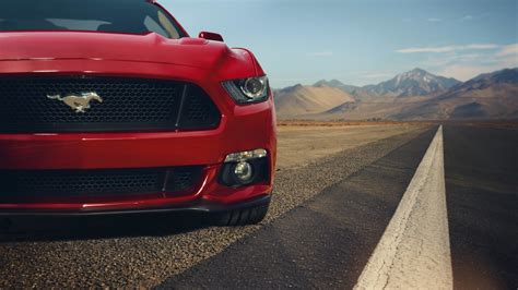 Ford Mustang GT Red Front Muscle Car Wallpaper,HD Cars Wallpapers,4k Wallpapers,Images ...