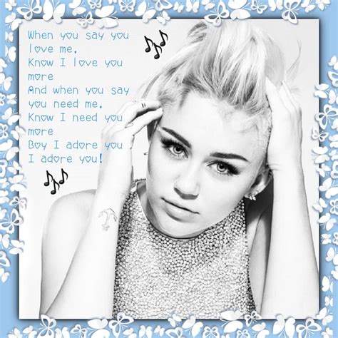 17 Best images about Miley Cyrus lyrics on Pinterest | Songs, Cas and Judge me