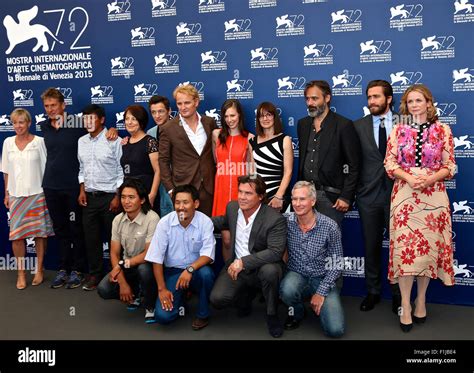 Venice, Italy. 2nd September, 2015. Cast members of the Movie "Everest ...