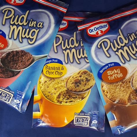 New Dr. Oetker’s Pud In A Mug Banana And Choc Chip Review - Claire Justine