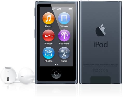 Apple iPod Nano 7th Generation 16GB Slate , Like New in Apple Retail Box! - Walmart.com ...