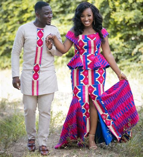 Elegant & glamorous African wedding dresses in Kente – Afroculture.net