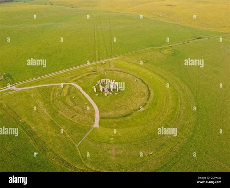 Stonehenge aerial hi-res stock photography and images - Alamy