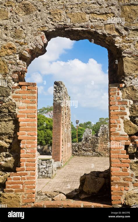 Ruins of Panama Viejo, UNESCO World Heritage Site, Panama City, Panama, Central America Stock ...