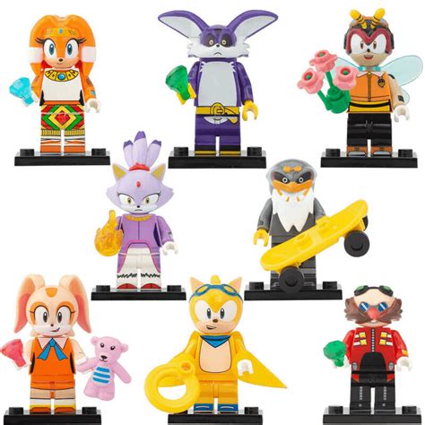 Ngl I somehow want these (bootleg Lego Sonic figurines) : r/crappyoffbrands