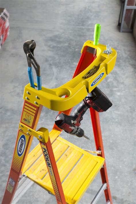 Werner 10 Ft. Type IA Fiberglass Podium Ladder PD6210 - Acme Tools