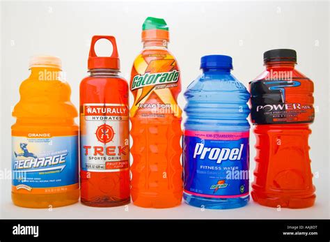 Electrolyte drinks propel powerade gatorade hi-res stock photography and images - Alamy