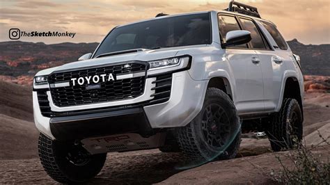 Sixth Gen Toyota 4Runner Comes to Life, Steals J300 Land Cruiser’s Digital Face - autoevolution