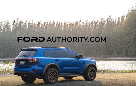 Ford Everest Raptor Renderings Imagine High-Performance Off-Road SUV