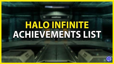 All Achievements List Halo Infinite - Gamer Tweak