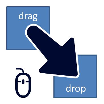 Drag And Drop Icon #292773 - Free Icons Library