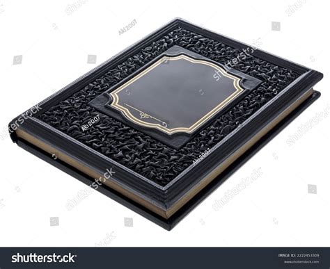 Dark Black Leather Mockup Book Cover Stock Photo 2222453309 | Shutterstock