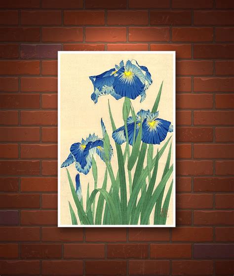 Japanese Art Flowers Floral Plants Botanical Art Prints - Etsy