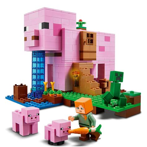 LEGO 21170 Minecraft The Pig House - Entertainment Earth