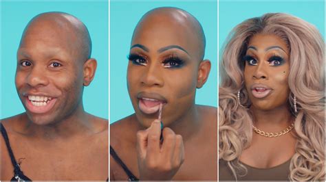 Watch RuPaul's Drag Race Star Monét X Change’s Drag Transformation Tutorial | Transformation ...