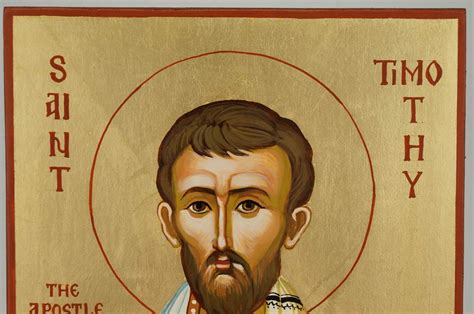 Memory of Saint Timothy the Apostle (22 January) - Vema.com.au