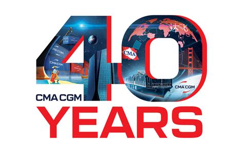 CMA CGM unveils the logo of its 40th anniversary – Executive Bulletin