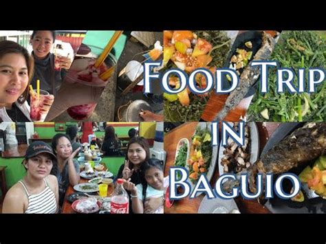 Baguio Where to eat Food Trip (Part 5) vlog 032 - YouTube