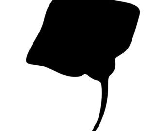 Manta Ray Silhouette at GetDrawings | Free download