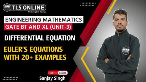 Differential Equations | Euler’s Equations I - YouTube