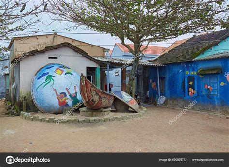 Eye Catching Murals Tam Thanh Mural Village Vietnamese Korean Artists – Stock Editorial Photo ...