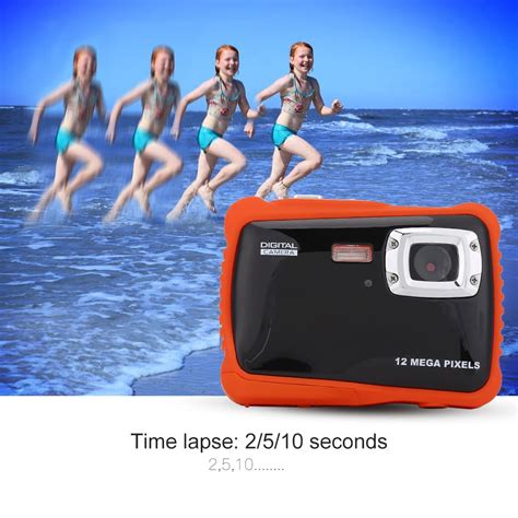 Tbest Kids Waterproof High Definition Underwater Swimming Digital Camera Camcorder,Waterproof ...