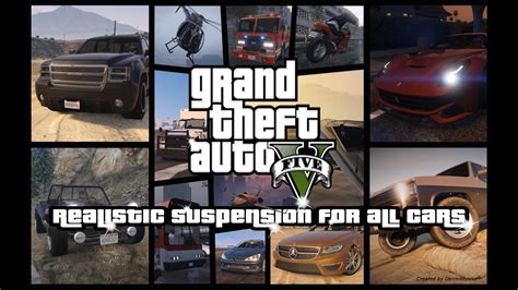 Realistic suspension for all cars - GTA5-Mods.com