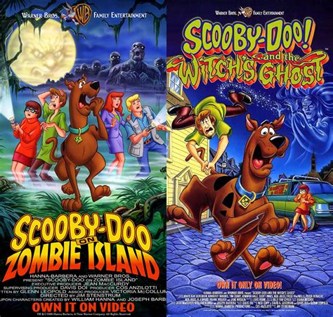 Scooby-Doo on Zombie Island (1998) & Scooby-Doo and the Witch's Ghost ...