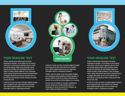 Commercial Cleaning Service Brochure Template