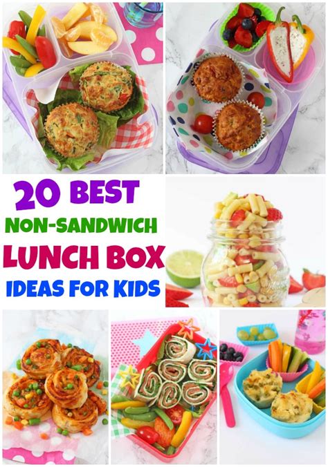 20 of The Best "Non-Sandwich" Lunchbox Ideas - My Fussy Eater | Easy Family Recipes