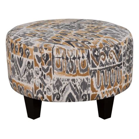 Small Round Fabric Ottoman Furniture | Toronto, Kitchener