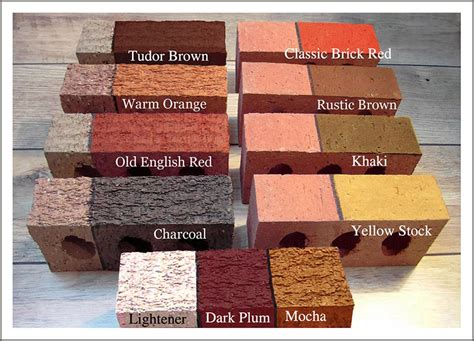 The Color Stain For Brick | Stained brick, Orange brick, Brick fireplace