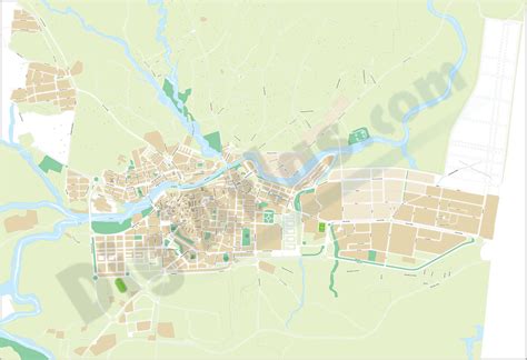 Ontinyent-onteniente (valencia) - city map