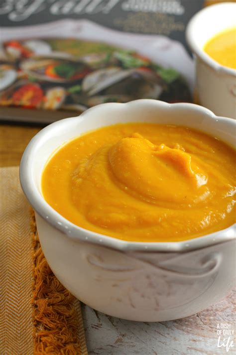 Easy Butternut Squash Soup Recipe - A Dish of Daily Life