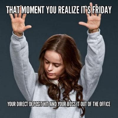 25 Friday Work Memes to Help You Get to the Weekend | Fairygodboss