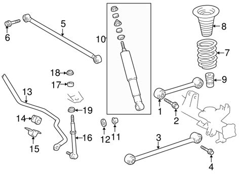 1996-2002 Toyota 4Runner Stabilizer Bar 48812-35100 | Toyota Parts