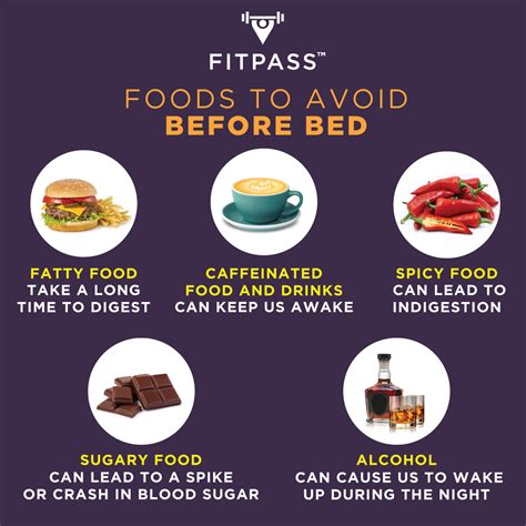 Foods to Avoid Before Bed | FITPASS